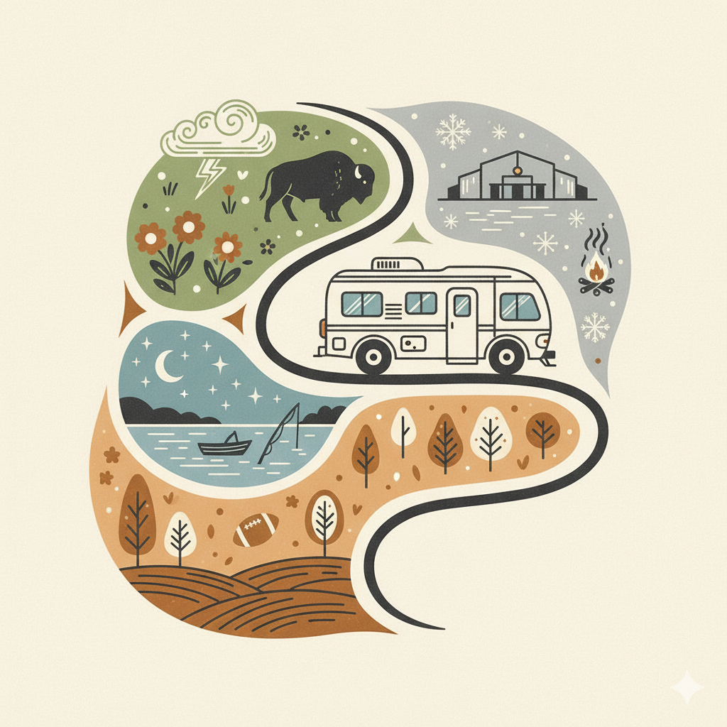 A Seasonal Guide to RVing in Oklahoma